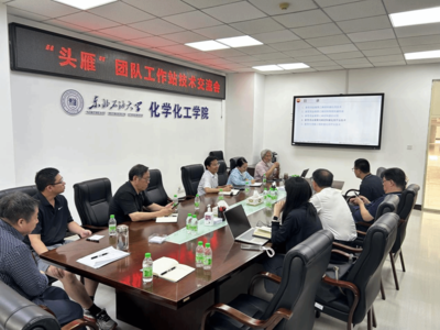 黑龙江省新产业投资集团龙江化工公司莅临我院开展技术交流